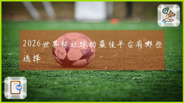 2026世界杯让球的最佳平台有哪些选择
